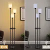 ZMH stojací lampa do obývacího pokoje stojací lampa vintage Náhled obrázku produktu 7