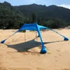 Duży namiot tarp plażowy baldachim parawan słoneczny 2x2m Podgląd zdjęcia produktu 6