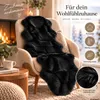 XXL Lammfell 180x60cm Teppich Kunstfell Bettvorleger Produktbild-Vorschau 6