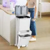 Jayseuw Kosz na śmieci do kuchni, 42 l System segregacji Podgląd zdjęcia produktu 7
