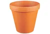 SPANG Blumentopf Ton Ø12cm konisch natur Produktbild-Vorschau 1
