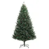 Design New Künstlicher Weihnachtsbaum Klappbar mit Roten Produktbild-Vorschau 2
