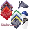 Set mit 12 Bandanas für Damen und Herren, Stirnband aus Produktbild-Vorschau 3