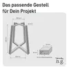 Natural Goods Berlin Tischgestell Pyramide, Tischfuß aus Produktbild-Vorschau 6