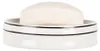 Clayre & Eef Zeepbakje, diameter 12 cm, hoogte 3 cm, wit, Productafbeelding-voorbeeld 3