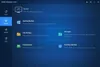 Screenshot of AOMEI Backupper software interface showing backup options. Produktbild-Vorschau