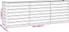 vidaXL Hochbeet Rostig 240x40x77 cm Cortenstahl Produktbild-Vorschau 7