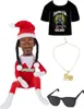 Snoop Elf auf dem Hocker – Lustige Hip-Hop-Puppe – Produktbild-Vorschau 1