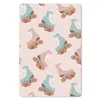 MuchoWow® Mauspad Mousepad Sommer - Rollerblades - Pastell Produktbild-Vorschau 1