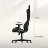 FAUTEUIL DE GAMING Chaise de bureau pivotante et réglable Voir les images du produit 3