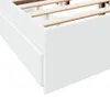 Cadre de lit avec tiroirs sans matelas blanc 140x190 cm Voir les images du produit 7