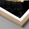 Gerahmtes Poster - Rahmen in heller Eiche - Golden Feder Produktbild-Vorschau 2