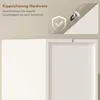 HOMCOM Úzká vysoká koupelnová skříňka se 2 dvířky a 2 Náhled obrázku produktu 6
