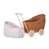 Luna Puppenwagen aus Weide in Naturfarbe 48X28 H26/47 CM Produktbild-Vorschau 7