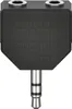 HAMA Adaptateur Audio 2x Prise 3,5 vers Prise 3,5 Stéréo Voir les images du produit 1