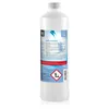 A white plastic bottle of pool cleaning product against a white background. Produktbild-Vorschau