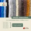 Moritz Flauschvorhang aus Chenille 90 x 200 cm pink schwarz Produktbild-Vorschau 8