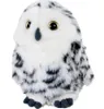 Schneeeule weiss gefleckt 17 cm Kuscheltier Eule Produktbild-Vorschau 1