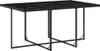 vidaXL 7-tlg. Garten-Essgruppe mit Kissen Schwarz Poly Produktbild-Vorschau 4