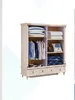 Kleiderschrank Schrank Barock Stil Holz Möbel Klassische Produktbild-Vorschau 1