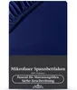 Mikrofaser Spannbettlaken 180-200x200 cm Spannbettuch Produktbild-Vorschau 3