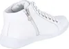 Andrea Conti Damen Stiefeletten Ankle Boots Weiß Glattleder Produktbild-Vorschau 4
