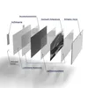DEQORI Glasbild Echtglas 60x30 cm 'Stille Dünenwellen' Produktbild-Vorschau 7