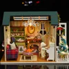 DIY-Weihnachts-Miniatur-Puppenhaus-Set: Realistisches Produktbild-Vorschau 3