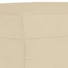 vidaXL Fußhocker Creme 70x55x41 cm Stoff Produktbild-Vorschau 5