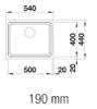BLANCO 2D-Spüle Etagon 500-IF Edelstahl mit Schiene Produktbild-Vorschau 15