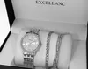 Excellanc Damen-Geschenkset mit Armbanduhr, Armband und Produktbild-Vorschau 6