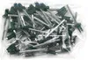 100x Blindnieten 4,0 x 8mm Grün Popnieten Alu/Stahl Produktbild-Vorschau 1