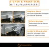 2x Fußrasten Trittstufen bis 150kg – Rutschhemend 175x150mm Produktbild-Vorschau 3