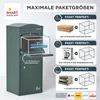SMART PARCEL BOX™ Großer Paketbriefkasten mit gebogenem Produktbild-Vorschau 10