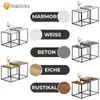 FORTENA Couchtisch Set 2er Eiche Beistelltisch Produktbild-Vorschau 14