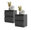 Set di comodini Gabriel (2 pezzi) - antracite, comodini Anteprima dell’immagine prodotto 5