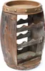 DanDiBo Weinregal Weinfass 1555 Holz Stehend Braun 50 cm Produktbild-Vorschau 2