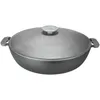 Servierpfanne Bräter aus Gusseisen 36 cm mit Deckel + Produktbild-Vorschau 2