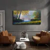 Coloray Canvas 120x60  Wandbild Leinwand Bilder Brücke über Produktbild-Vorschau 3