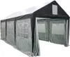 TrendLine Ersatzdach zu Großraumzelt 300 x 600 cm grün-weiß Produktbild-Vorschau 2