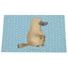 Mr. & Mrs. Panda Hackbrett Schnabeltier Mut - Blau Pastell Produktbild-Vorschau 1
