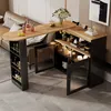 A modern bar and dining table set up in a living room, next to a sofa. Náhled obrázku produktu
