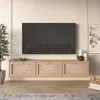 Skye Decor, Hochwertiger TV-Ständer aus Eiche, 180 cm, 100% Produktbild-Vorschau 1