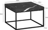 WOHNLING Couchtisch 60x60x38 cm Schwarz Sofatisch in Produktbild-Vorschau 3