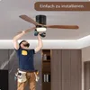 Sofucor Deckenventilator, DC, 132 cm, 3 Flügel aus mit Produktbild-Vorschau 5