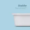 Range-couverts blanc coulissant Voir les images du produit 5