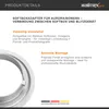 Adattatore softbox Walimex per Aurora/Bowens (1012716) Anteprima dell’immagine prodotto 6