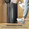 HOMCOM 30L Küchenmülleimer mit Deckel, Soft-Close- und Produktbild-Vorschau 8