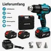 AJIEQAQ Akku Heißluftpistole 21V, Heißluftgebläse 500W, Produktbild-Vorschau 7