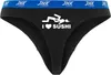 Damen Thong Slip - Boxer-0035-woman-black-v-S - schwarz - S Produktbild-Vorschau 1